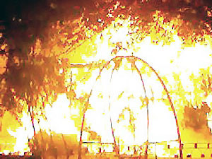 В Одесской области в гараже сгорел человек