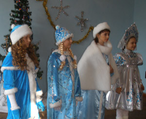 В Одессе выбирают главную Снегурочку