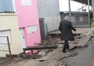 Оползень в Черноморке обвалил 30 домов