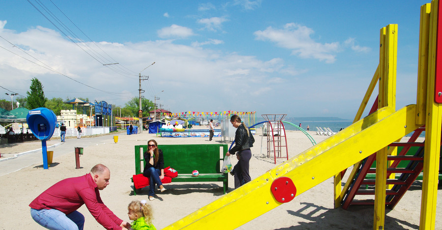 Лузановку назвали самым чистым пляжем в городе