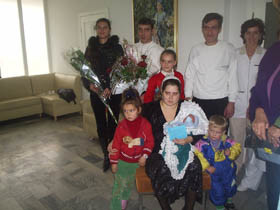 Одесситка Наталья Бабилова родила девятого ребенка 