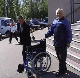  Один день в Одессе на инвалидной коляске 