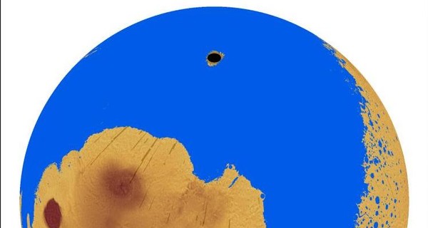 В древности Марс покрывал огромный океан