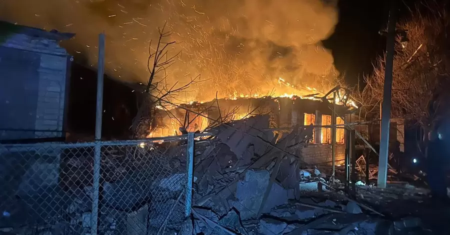 В результате удара РФ по Селидово ранены четыре человека и повреждены 24 частных дома