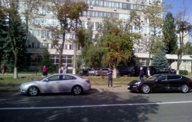 В Киеве водители двух авто на 
