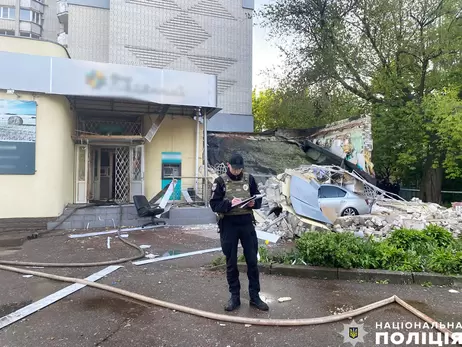 В Чернигове произошел взрыв в помещении банка 